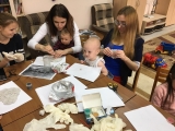 Леплю вместе с мамой